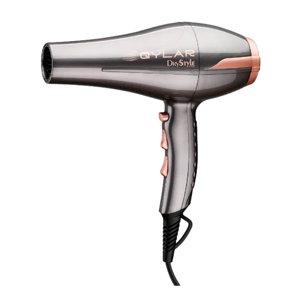 Secador de Cabelo Qylar Dry Style QY-0419 - 2000W - 110V/60Hz - Cinza