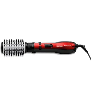 Escova Giratória Mondial Ceramic Íon Turbo ER-09 - 1200W - 5 em 1 - 110V/60Hz - Preto e Vermelho