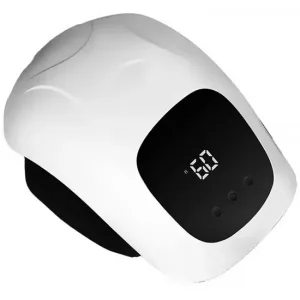 Massageador de Joelho More Fitness MF-10 - Digital - Recarregável - Branco