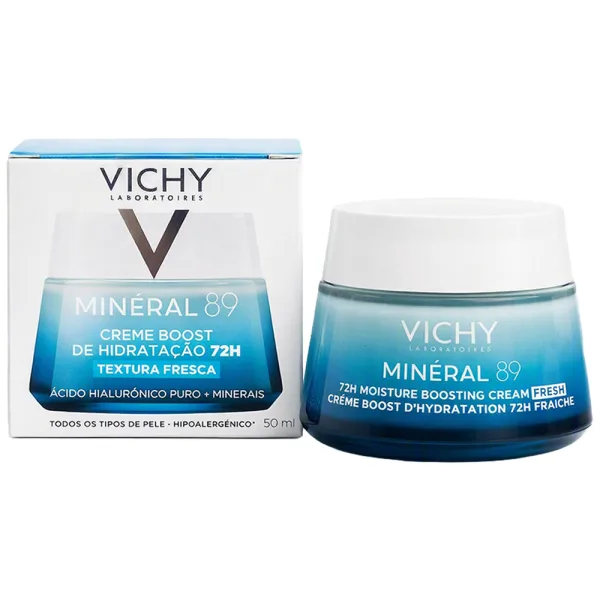 Creme Hidratante Facial Vichy Minéral 89 Fresh - 72 Horas - 50ML