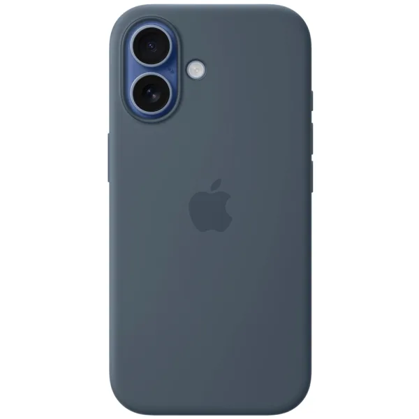 Capa Protetora Apple Leather Case Magsafe - Para Iphone 17 - Couro - Azul