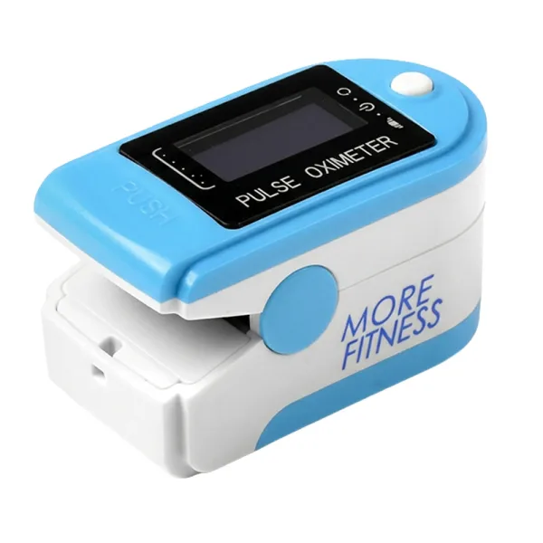 Oxímetro de Dedo More Fitness MF-417 - Azul Claro