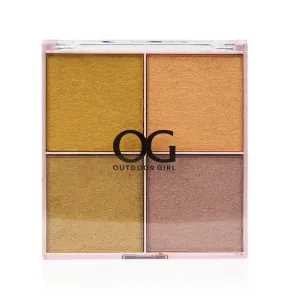 Paleta de Iluminadores Outdoor Girl Daily Essentials Y6642 - OP02 - 4 Cores