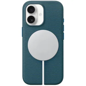 Capa Protetora Apple TechWoven Case Magsafe - Para Iphone 16 - Poliéster - Azul