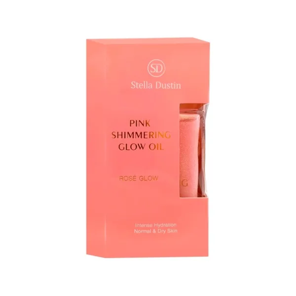 Óleo Corporal Stella Dustin Pink Shimmering Rosé Glow - 100ML