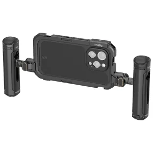 Kit de Suporte de Mão SmallRig 5007 - Dupla - Para Iphone 16 Pro - Preto
