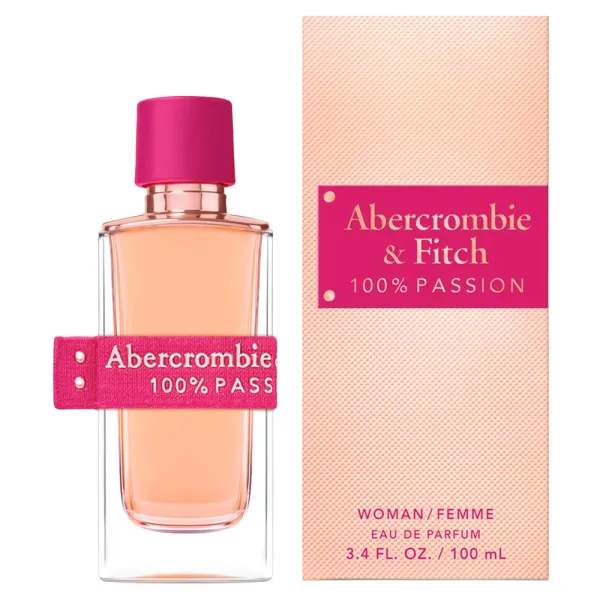 Perfume Abercrombie & Fitch 100% Passion - Eau de Parfum - Feminino - 100ML
