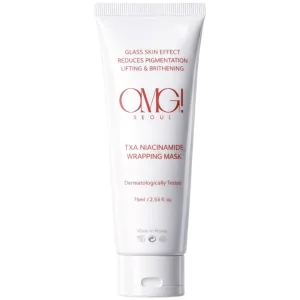 Máscara Facial OMG! Seoul TXA Niacinamide Wrapping - 75ML