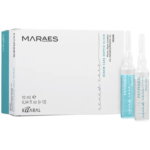 Ampola Kaaral Maraes Renew Care Doppio Elixir - 12 Peças - 10ML