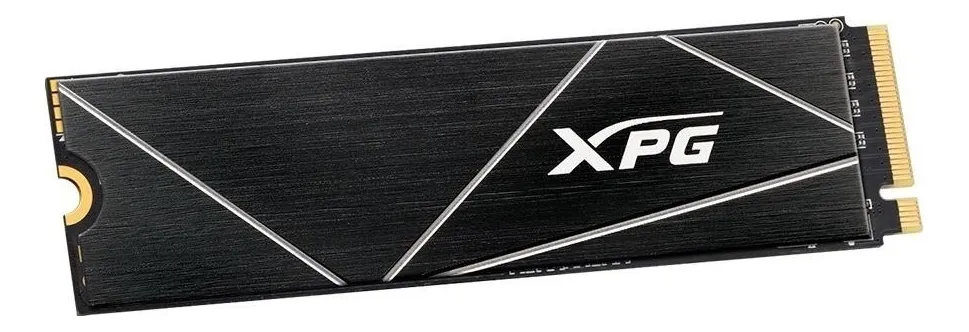 SSD m.2 2280 1TB NVMe PCIe Gen 4x4 Adata XPG GAMMIX S70 AGAMMIXS70B-1T-CS 3D NAND Leitura: 7400MB/s e Gravação: 5500MB/s