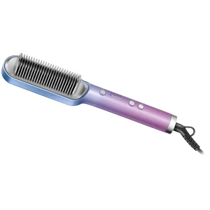 Escova Alisadora Mondial Qu4tro Elementos by Juliette EA-JU-03 - 36W - Bivolt - Rosa e Azul