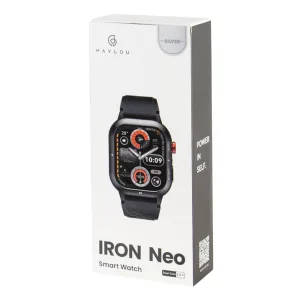 SmartWatch Haylou Iron Neo HF014 - Bluetooth - À prova d'água - Preto