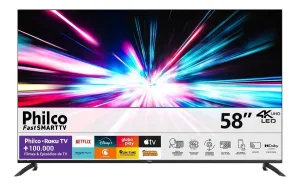 Smart Tv Philco 58 P58vik 4k Uhd Led Roku Dolby Audio Wi-fi Hdr10