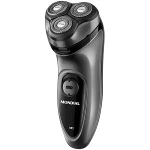 Barbeador Elétrico Mondial Power Shave BE-02 - 5W - Bivolt - Cinza