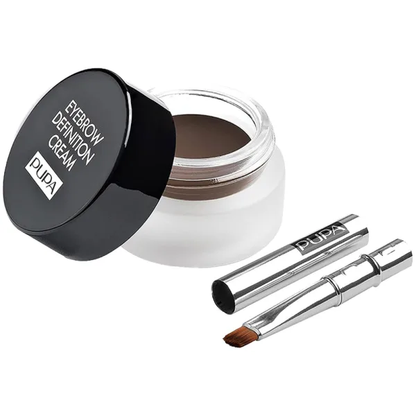 Pomada para Sobrancelhas Pupa Milano Eyebrow Definition Cream - À Prova D'água - 003 Cocoa - 2.7ML
