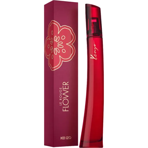Perfume Kenzo Le Rouge Flower - Eau de Parfum - Feminino - 100ML