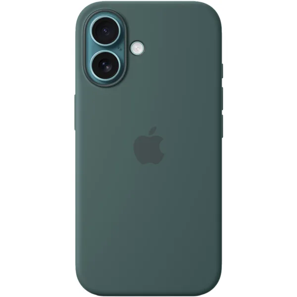 Capa Protetora Apple Leather Case Magsafe - Para Iphone 16 - Couro - Verde