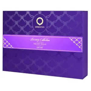 Kit Perfume Orientica Luxury Collection Velvet Gold - 3 em 1 - Eau de Parfum - Unissex - 80ML + 7.5ML + 10ML