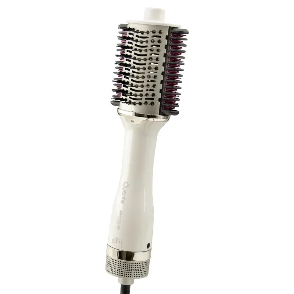 Escova Secadora Quanta ProStyle QTCST8000 - 1300W - 4 Em 1 - Bivolt - Branco