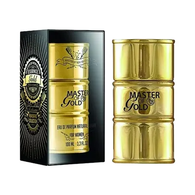 Perfume New Brand Master of Gold - Eau de Parfum - Feminino - 100ML