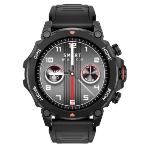 Smartwatch FTX G6 FTXG6-BB - Bluetooth - 57MM - A prova d'água - Com Pulseiras Extra - Preto