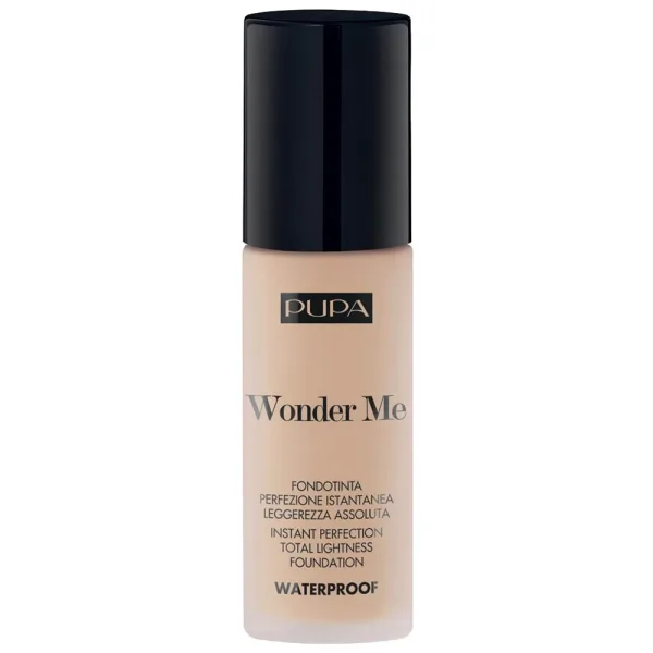 Base Líquida Pupa Milano Wonder Me Waterproof - 020 Light Beige Warm - 30ML