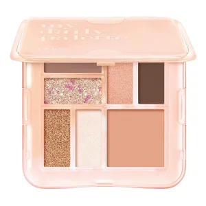 Paleta de Sombras Pupa My Daily Palette - #002 Tender Apricot - 7 Cores - 8Gr