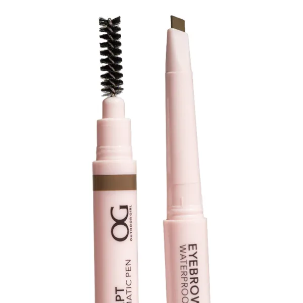 Lápis para Sobrancelhas Outdoor Girl Daily Essentials Sculp H867 - À Prova D'água - Com Pente - #60 - 0.35Gr