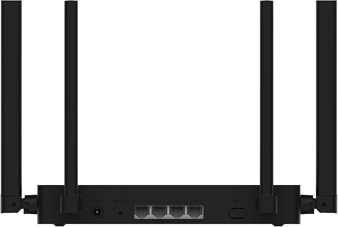 Roteador, HUAWEI WiFi AX3S, Wi-Fi 6 Plus 3000MPS, Vizualização de diagnósticos WI-Fi, Controle dos Pais, Preto