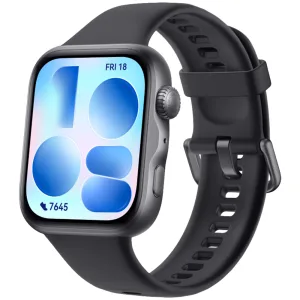 SmartWatch Huawei Watch Fit 5 NKI-B09 55020HRL - Bluetooth - À Prova d'Água - Black/Black Fluoroelastomer