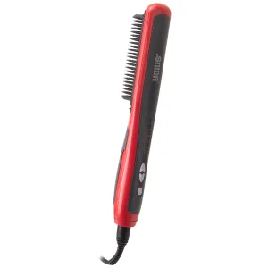 Escova Alisadora Onida ON-383 - 45W - Bivolt - Vermelho e Preto