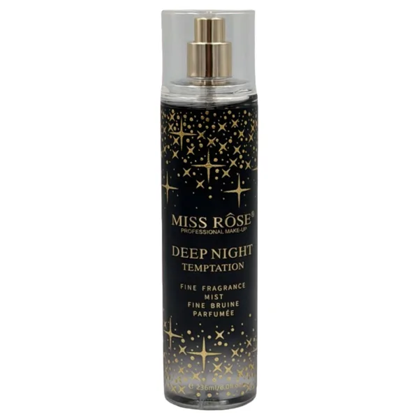 Colônia Body Mist Miss Rôse - 236ML - Deep Night Tempation