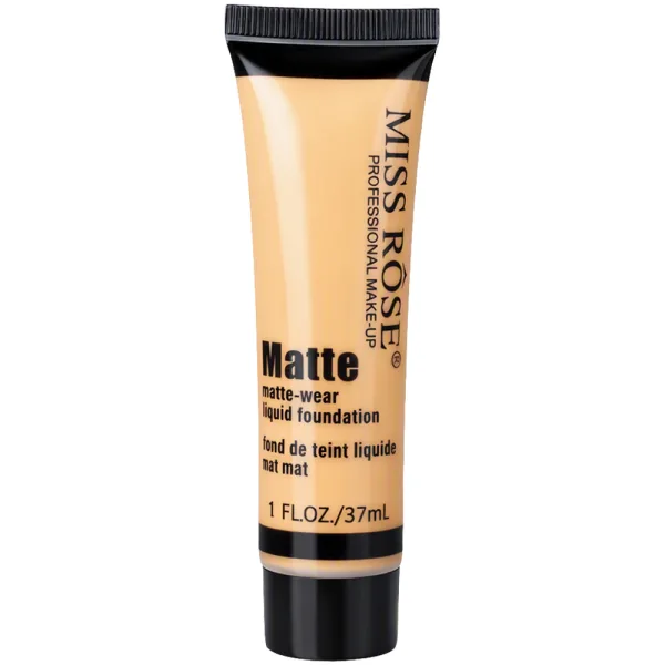 Base Líquida Miss Rôse Matte-Wear Liquid Foundation - Beige 6 - 37ML