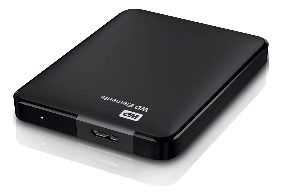 Western Digital WD Elements Portable WDBUZG0010BBK 1TB preto