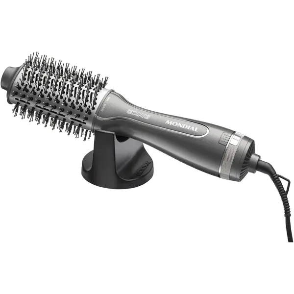Escova Secadora Mondial Space Shine ES-20 - 1300W - Bivolt - Cinza
