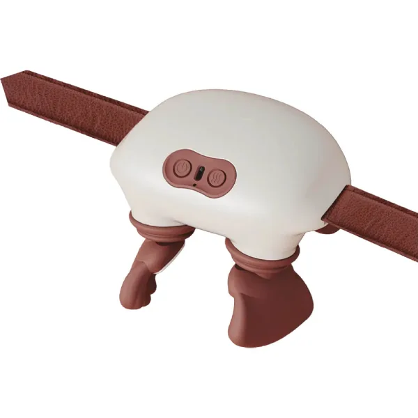 Massageador Elétrico Smartfy MSP04W - Para Ombros e Pescoço - Bivolt - Branco e Marrom