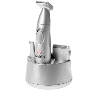 Maquina De Cortar Cabelo GAMA SE2301 14/3445 - 6 em 1 - Pilha AAA - Prata