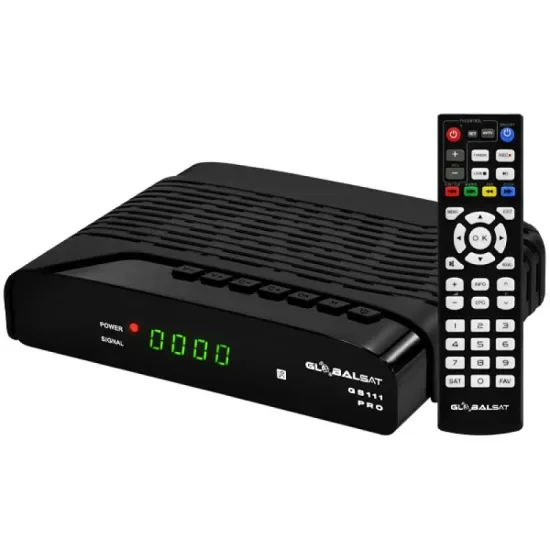 Receptor Globalsat GS-111 Pro Full HD Wi-Fi ACM