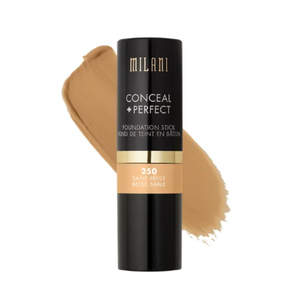 Base em bastão Milani Conceal + Perfect Foundation Stick 250 - Sand Beige - 13Gr