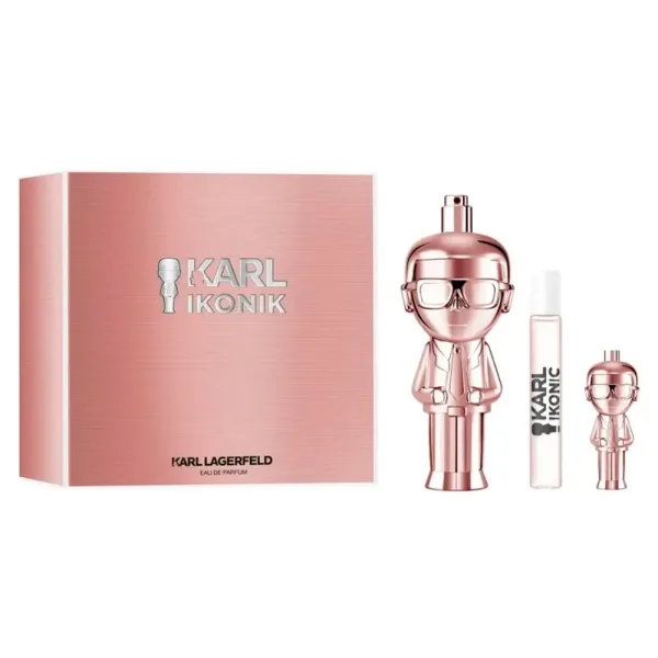 Kit Perfume Karl Lagerfeld Karl Ikonik - Eau de Parfum - Feminino - 100ML + 7,5ML + 4,5ML