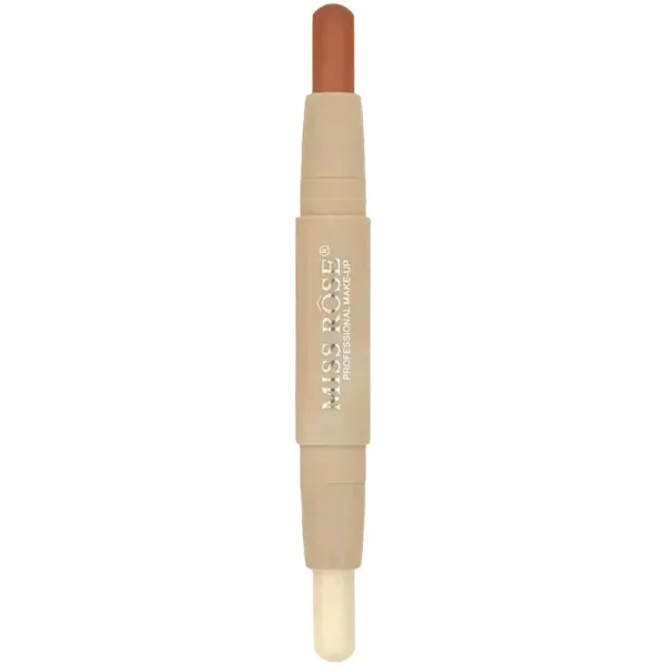 Iluminador e Contorno em Bastão Miss Rose 002Z1 - 2 em 1 - #03 - 30mL