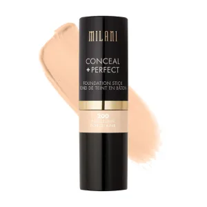 Base em bastão Milani Conceal + Perfect Foundation Stick 200 - Porcelain - 13Gr