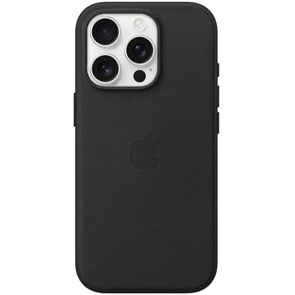 Capa Protetora Apple TechWoven Case Magsafe - Para Iphone 16 Pro Max - Poliéster - Preto