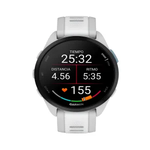 SmartWatch Garmin Forerunner 165 Basic 010-02863-AB - Bluetooth - Wi-Fi - GPS - Branco