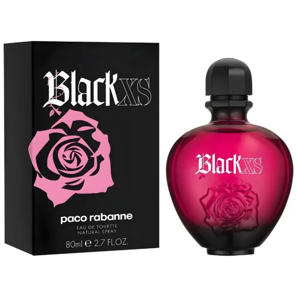 Perfume Paco Rabanne Black XS - Eau de Toilette - Feminino - 80ML