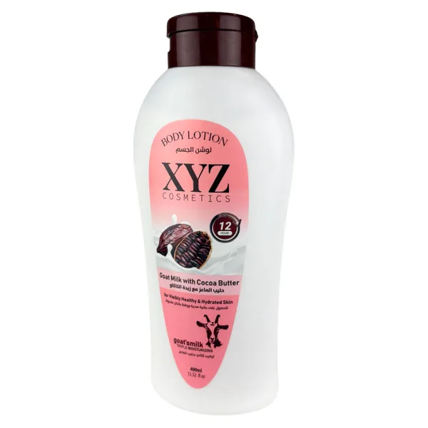 Loção Corporal XYZ Goat Milk with Cocoa Butter - 400ML