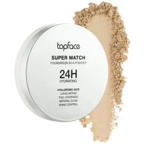 Base em Pó TopFace Super Match Foundation In A Powder PT269 - 006 Honey - 10Gr