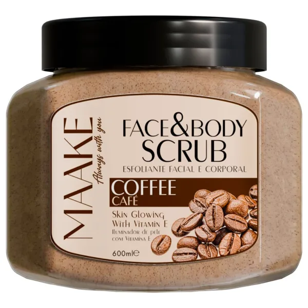Esfoliante Corporal e Facial Makee - 600ML - Coffee
