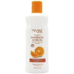 Loção para Corpo e Mãos Maake Glowing - Vitamin C - 200ML