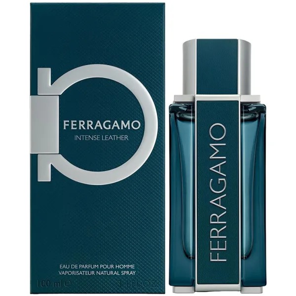 Perfume Ferragamo Intense Leather - Eau de Parfum - Masculino - 100ML